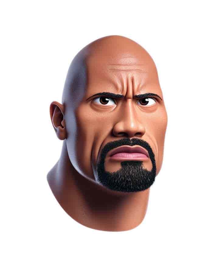 Glossy 3D Emoji Character in Apple iPhone Style AI prompt