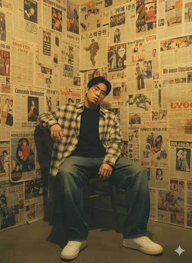 Korean Street Style Retro Room