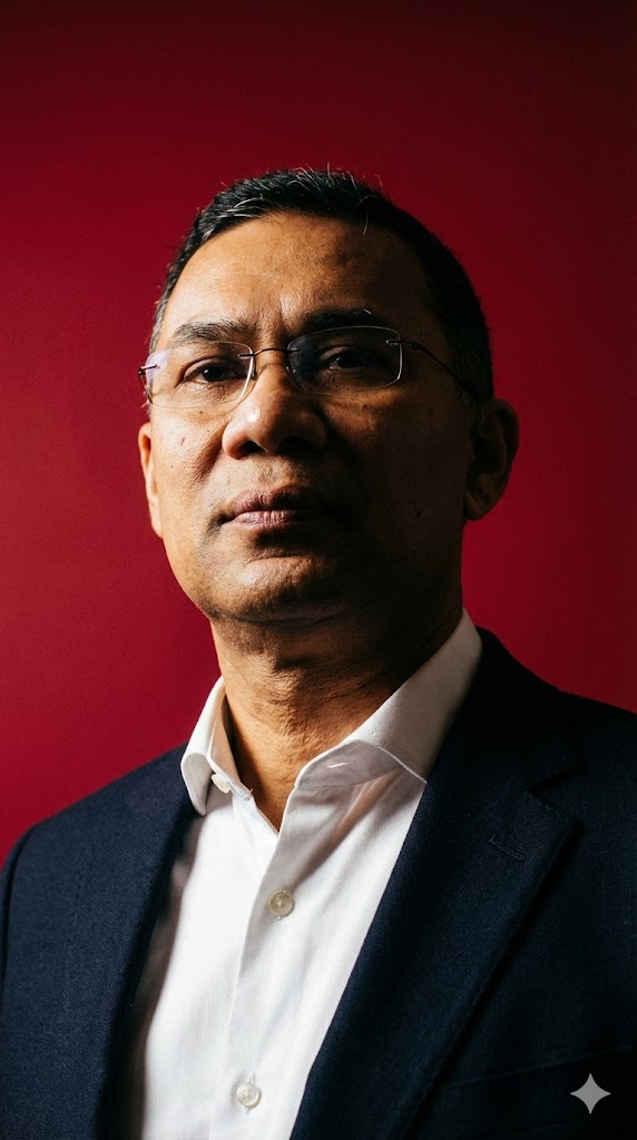 crimson-background-portrait-ai-prompt-dramatic-lighting