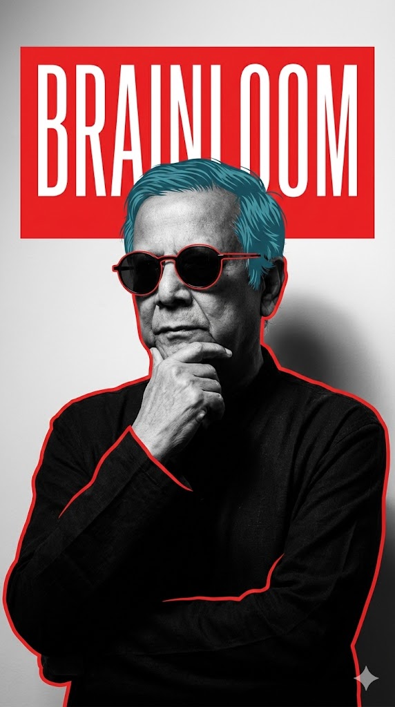 modern-graphic-design-portrait-poster-red-teal-outlines