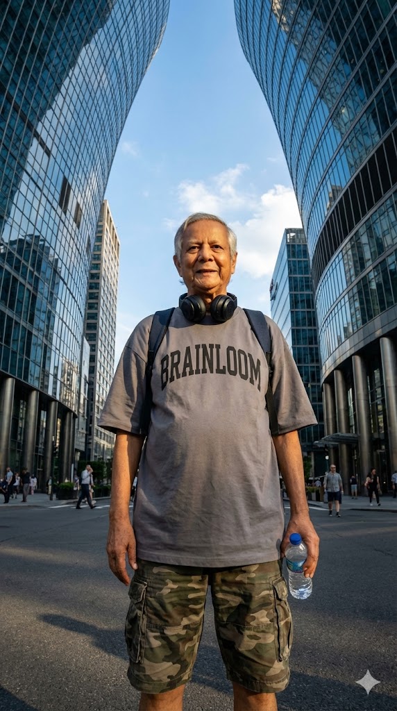 low-angle-city-street-portrait-prompt