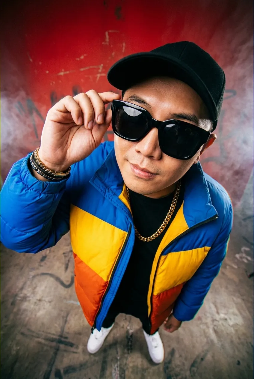 How to Create a Fisheye Street-Luxury Portrait