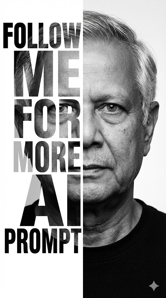 How to Create a Minimalist Split-Face Poster with Typography