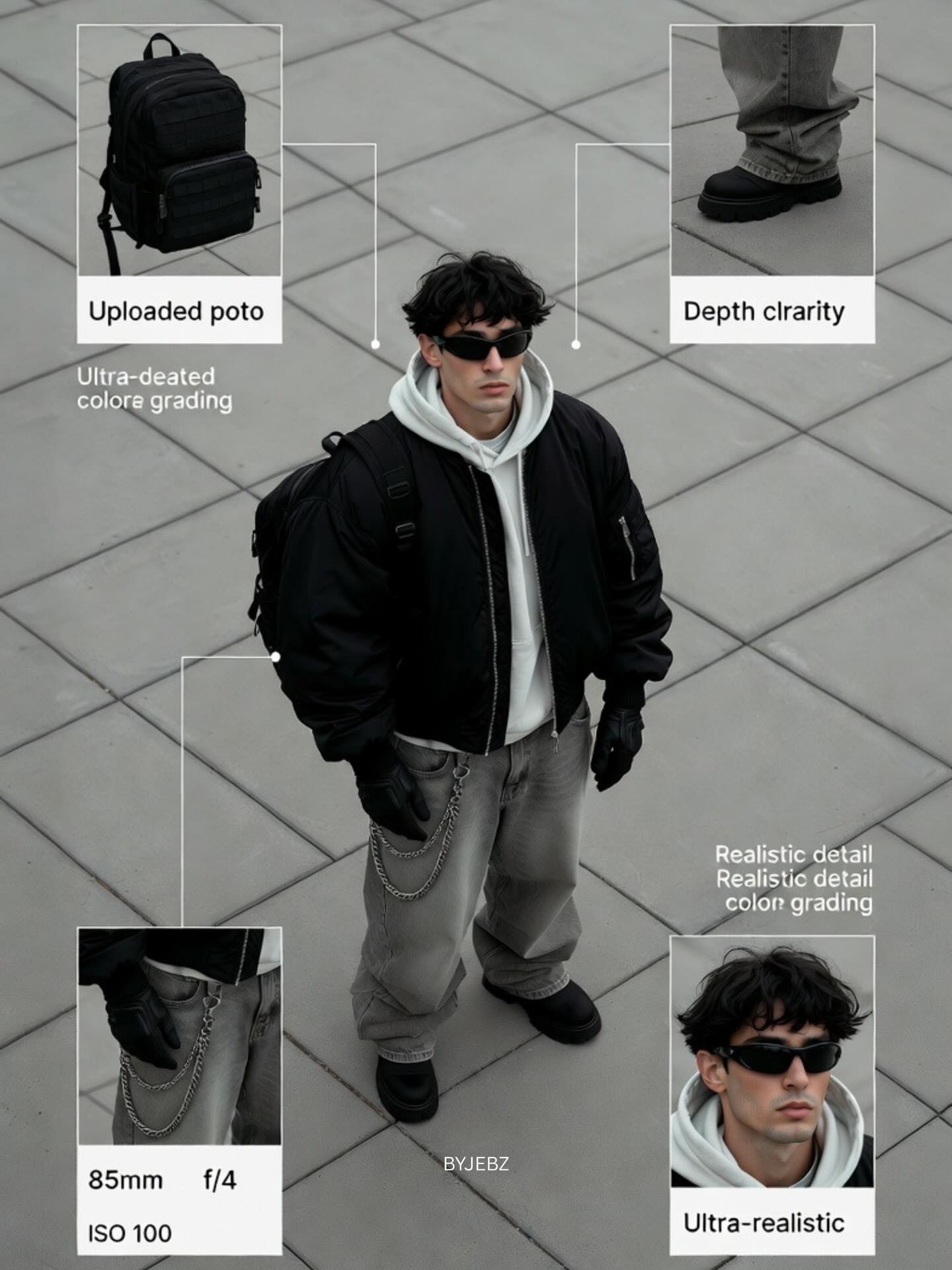 Streetwear Editorial Magazine Layout Prompt