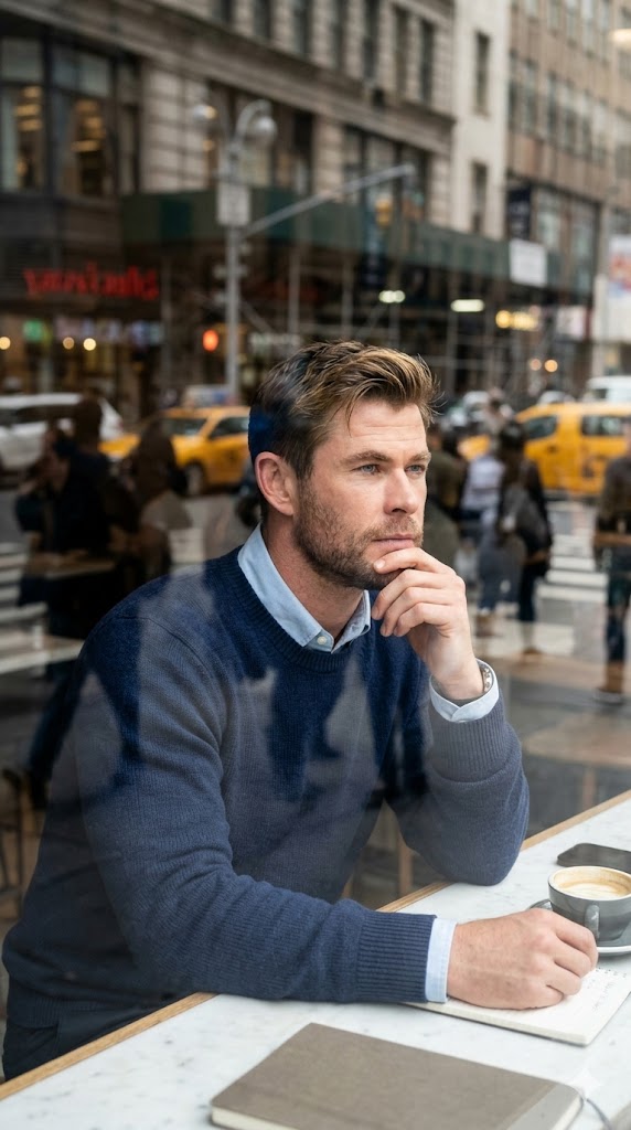 How to Create a Cinematic Cafe Portrait with Exact Face Match